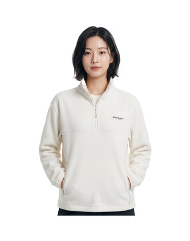 디스커버리  여성  경량 플리스 아노락 DWSS41044-CRS