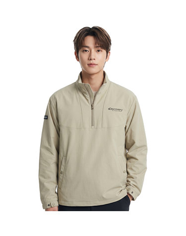 디스커버리 공용 우븐 하이넥 아노락 DXTR39044-BGD