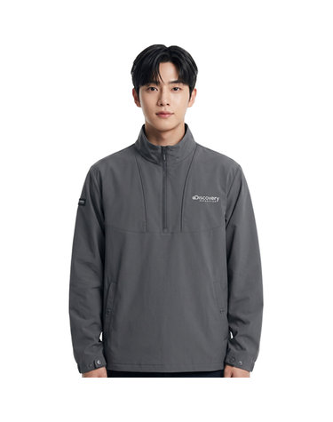 디스커버리 공용  우븐 하이넥 아노락 DXTR39044-GRD