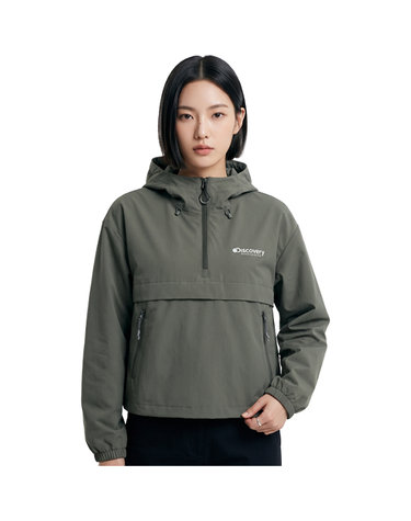 디스커버리 여성  우븐 트레이닝 아노락 DWTR45044-LKS
