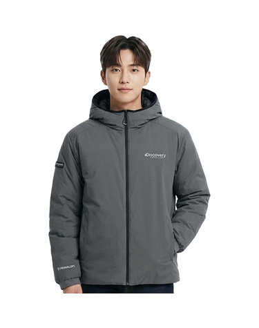 디스커버리  남성 프리마로프트 후드 자켓 DMSS79046-GRD
