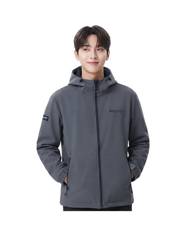 디스커버리  남성 마이크로 플리스 본딩  자켓 DMTR73046-GRD