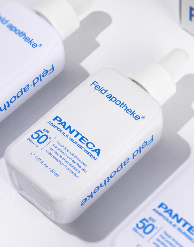 펠드아포테케 판테카 앰플 선스크린 30ml 착용컷