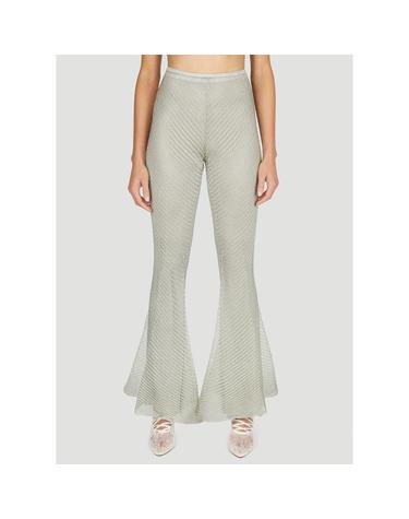 [해외직구] 26 FW 이사불더 Moire 모이레 레이온 플레어 팬츠 RS23PT9 SILVER