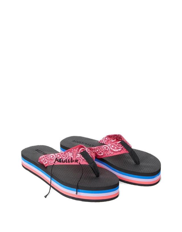 아리조나러브 [해외직구] 26 FW 아리조나러브 플랫폼 패턴 플립플랍 S23TONGPINK TP460498743 착용컷