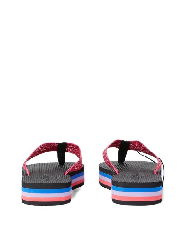 아리조나러브 [해외직구] 26 FW 아리조나러브 플랫폼 패턴 플립플랍 S23TONGPINK TP460498743 착용컷