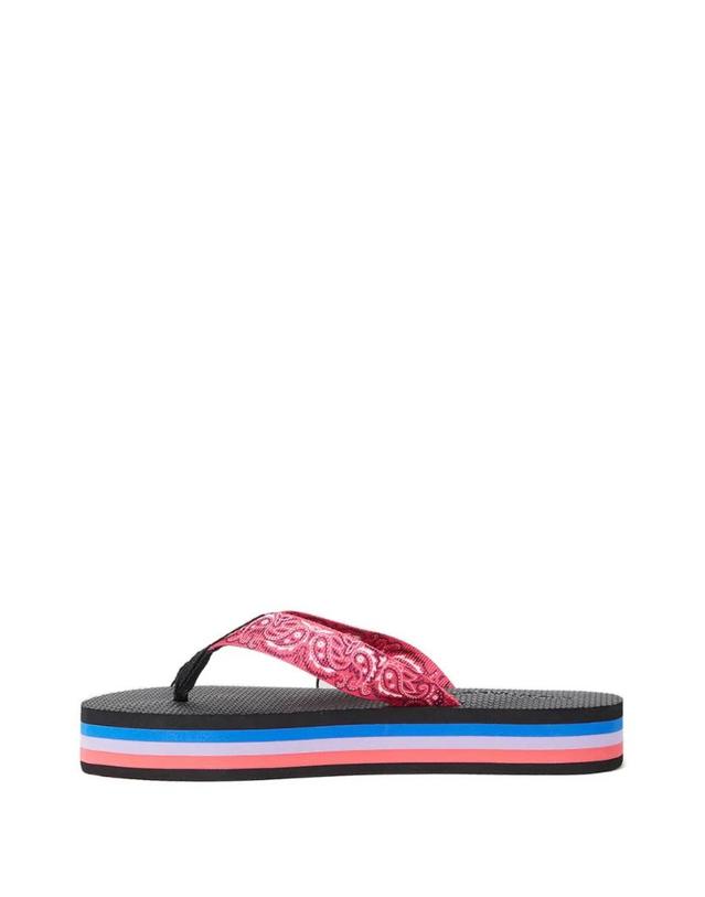 아리조나러브 [해외직구] 26 FW 아리조나러브 플랫폼 패턴 플립플랍 S23TONGPINK TP460498743 착용컷
