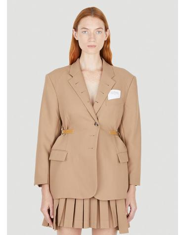 록 [해외직구] 26 FW 로키 여성 Multi Buttonhole Blazer rok0250007brn