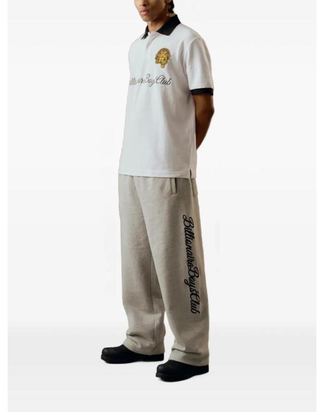 빌리네어 보이즈 클럽 [해외직구] 26 FW 빌리어네어보이즈클럽 logo embroidered contrast collar polo shirt BBPO26346 TP459168907 착용컷