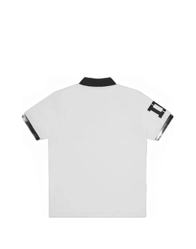 빌리네어 보이즈 클럽 [해외직구] 26 FW 빌리어네어보이즈클럽 logo embroidered contrast collar polo shirt BBPO26346 TP459168907 착용컷