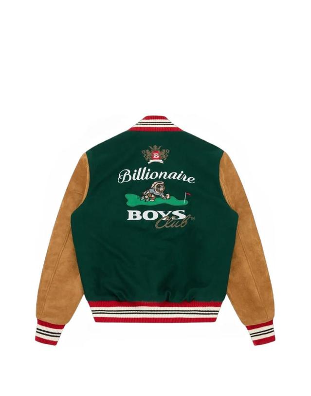 빌리네어 보이즈 클럽 [해외직구] 26 FW 빌리어네어보이즈클럽 Astro Golf Club embroidered logo varsity jacket BBOU26302 TP459426552 착용컷