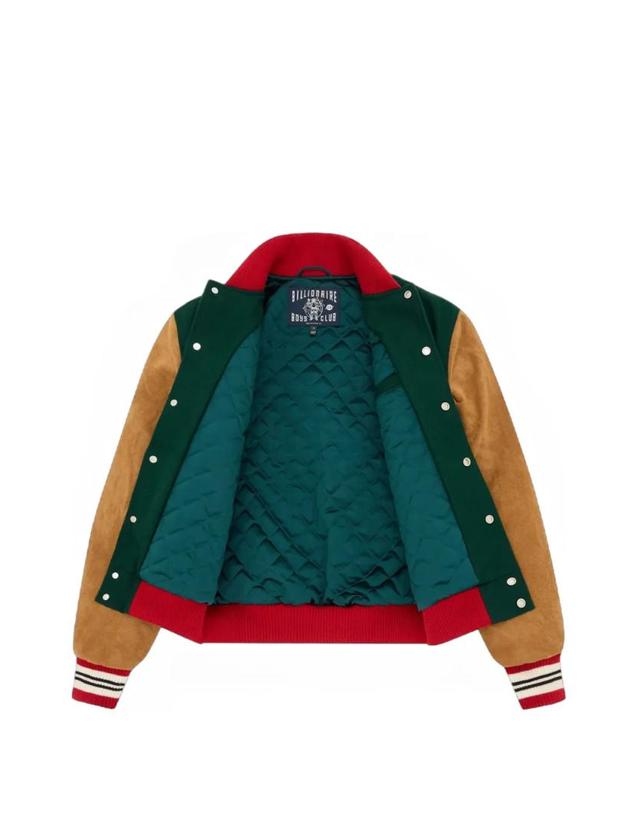 빌리네어 보이즈 클럽 [해외직구] 26 FW 빌리어네어보이즈클럽 Astro Golf Club embroidered logo varsity jacket BBOU26302 TP459426552 착용컷