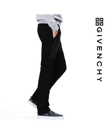 지방시 15SS 0908 469 001 양가죽 배색 팬츠