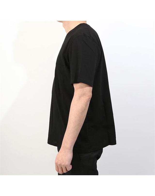 질샌더 질샌더 JPUQ707506 MQ247908 001 반팔 라운드 티셔츠 착용컷