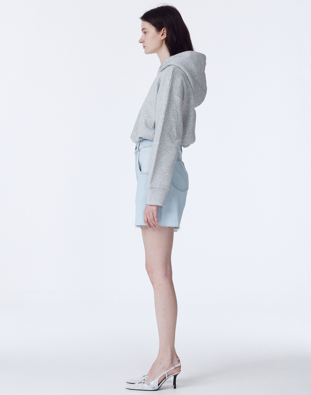 굿덴 [GDSP02R] Shorts Blue_Over fit (Pocket Detail) 블루 착용컷