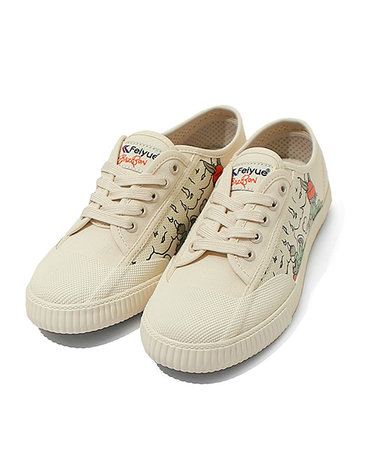 [26SS 신규입고] FEIYUE X BAZBON FE LO 1920 래빗 아이보리 여성 스니커즈 FUS10043