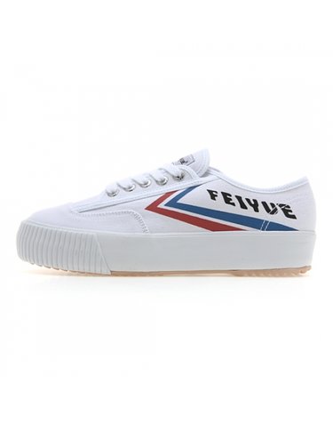 [FEIYUE] [UNISEX] CLASSIC PLATFORM / WHITE BLUE RED / F20068W