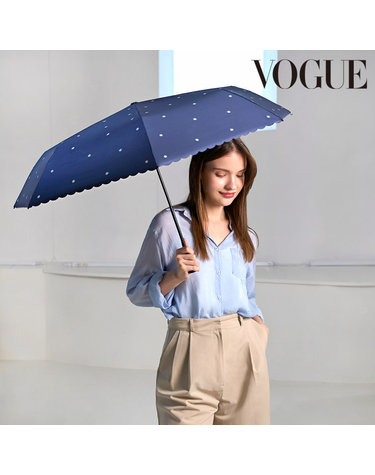 보그 50 데이지 암막코팅 3단 슬림 우양산(네이비,민트,퍼플) MUVGU60002
