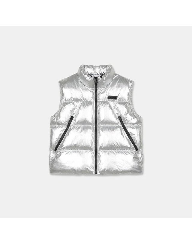 네파키즈_ [갤러리아] KM70901남아 루스터 패딩VEST 착용컷