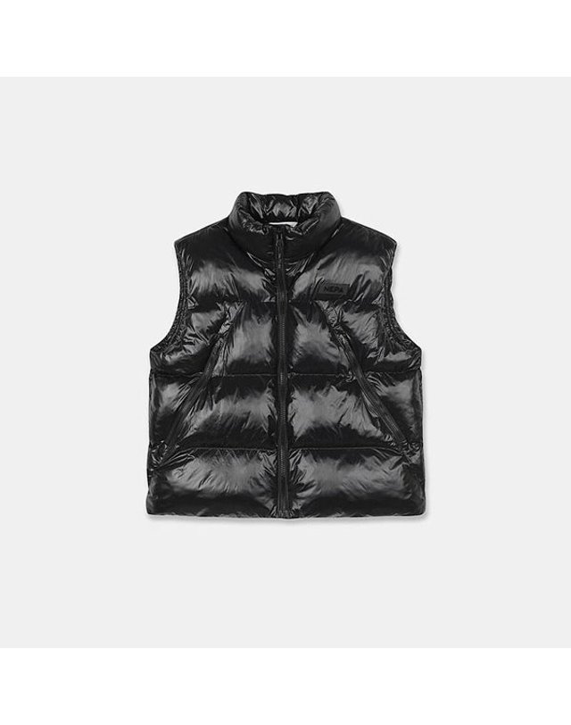 네파키즈_ [갤러리아] KM70901남아 루스터 패딩VEST 착용컷
