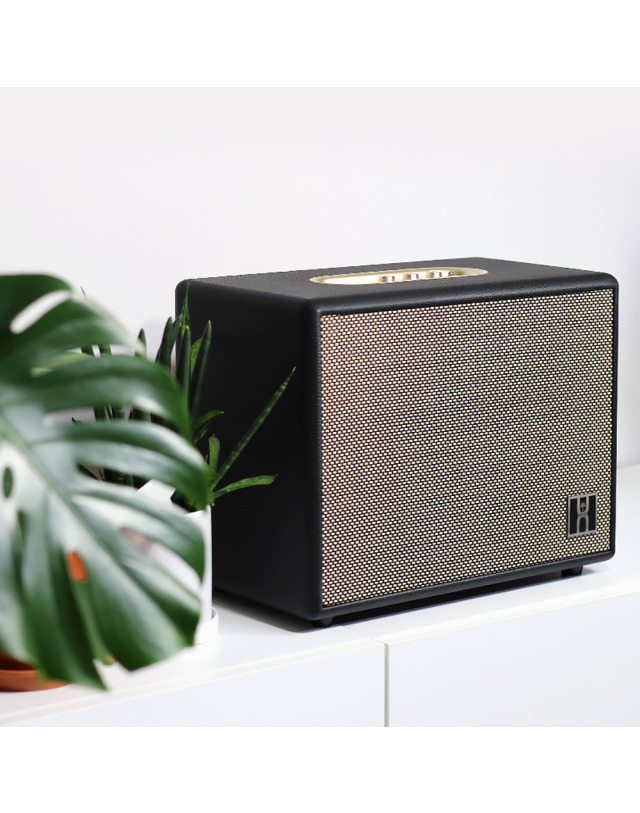 휴라이즈 휴라이즈 프리미엄 TWS 블루투스 스피커 HR-T22 Titan 80W 고출력 착용컷
