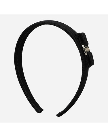 [페라가모]6S 340086 430314 바라 보우 리본 헤어밴드 블랙