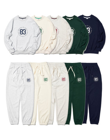 [SET] 비기닝83 스웨트 셋업 5color