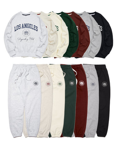 [SET] 로스앤젤레스 스웨트 셋업 7color