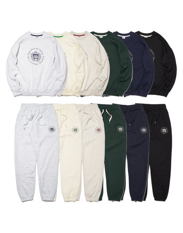 [SET][기모선택] 카운티 스웨트 셋업 6color