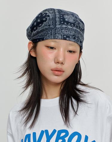 페이즐리 반다나 스카프 3color