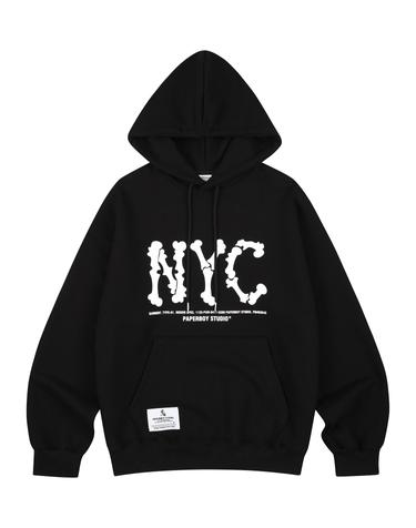 NYC 스켈레톤 후디 3color