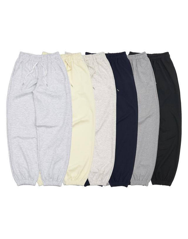 페이퍼보이 베이직 와이드 조거팬츠 6color 착용컷