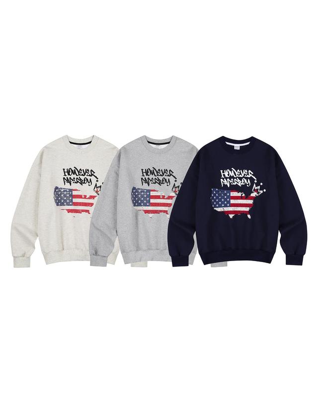 페이퍼보이 USA 빈티지 스웨트셔츠 3color 착용컷