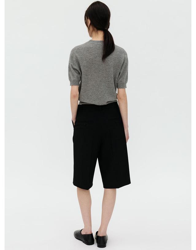르비에르 CLASSIC BERMUDA PANTS (BLACK) 착용컷