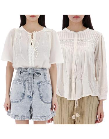 루이스미샤 블라우스 2종 WRIS23B0243 WRIS23B0229