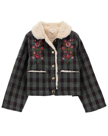 루이스미샤 ALIA 체크 자켓 GRIW24C0140 GREEN TARTAN