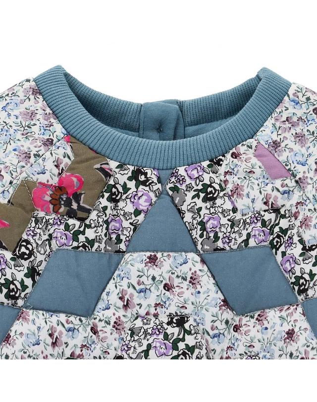 루이스미샤 루이스미샤 키라 스웨트셔츠 GRIW23S0419 MULTICOFLOWERPATCH 착용컷