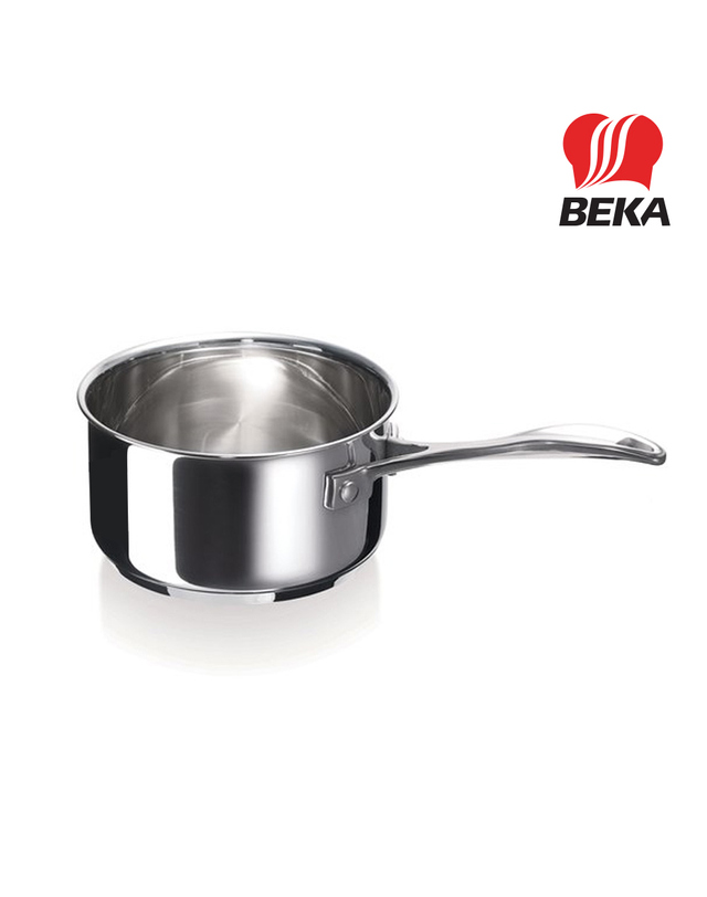 베카 [베카] 쉐프 넌스틱 스텐 편수냄비 16cm (1.7L) 착용컷