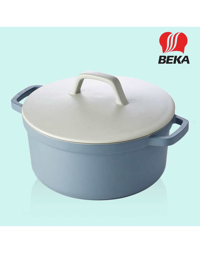 베카 [베카] 파빌론 북유럽감성 더치 오븐 냄비 28cm (7L) 착용컷