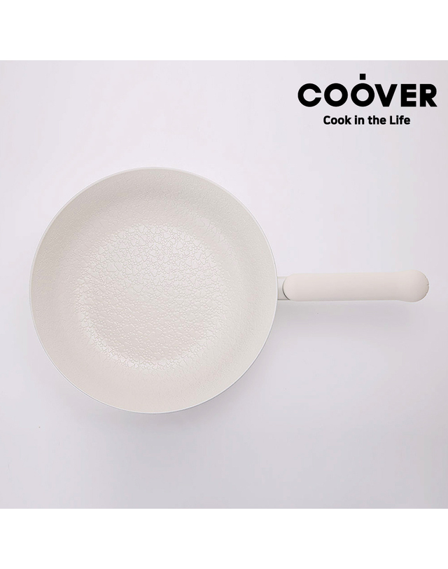 쿠버 [쿠버] 샤샤블랑 세라믹 IH 웍 궁중팬 26cm 착용컷