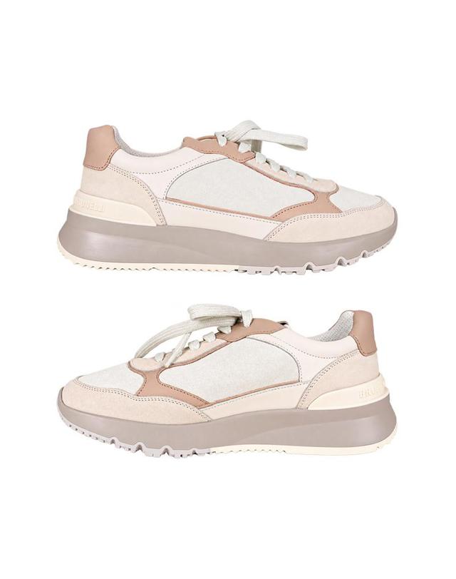 브루넬로 쿠치넬리 브루넬로쿠치넬리 26FW 남성 스웨이드 스니커즈 파나마 MZUSNEO355 CTG72 착용컷
