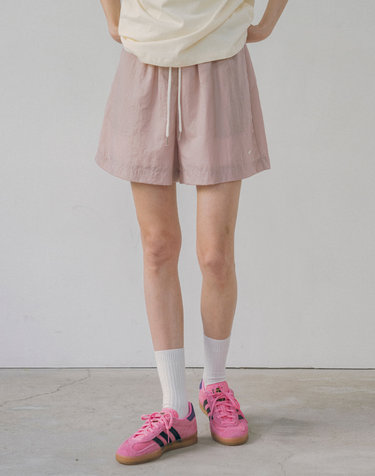 P3192 밴딩 나일론 쇼츠_Indie pink