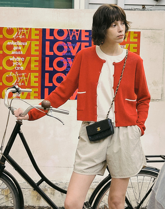반원아틀리에 P3143 Retro running shorts_Light beige 착용컷