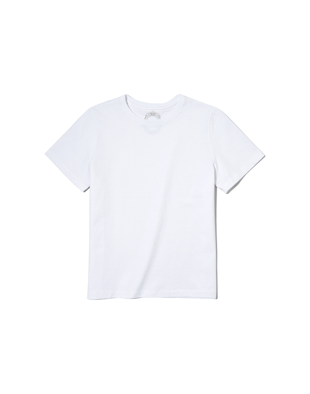 반원아틀리에 A3403 Signature silket T-shirt_White 착용컷
