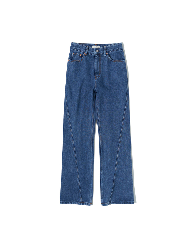 반원아틀리에 P3124 Rosaline boot-cut denim 착용컷
