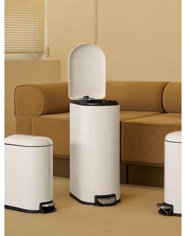 밀리 무소음 페달 휴지통 슬림 30L (2color)