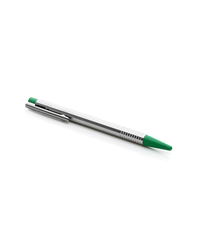 라미 LAMY 4000848 로고 205 매트그린 블루심 볼펜 착용컷