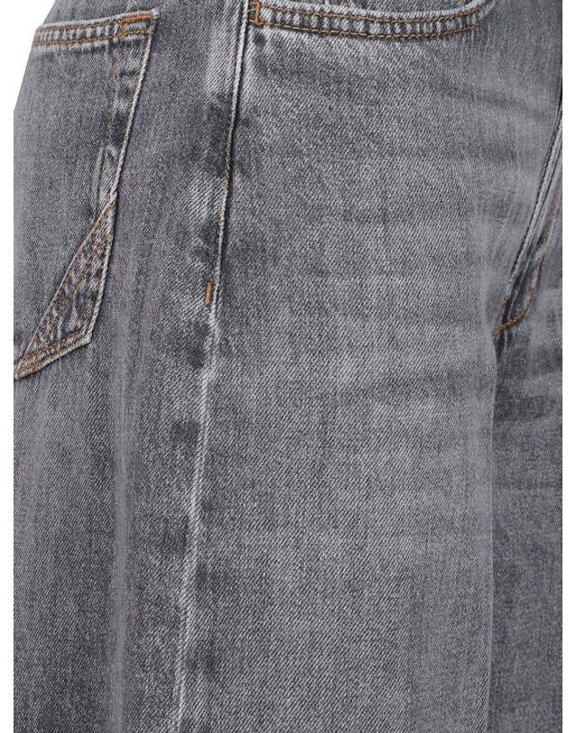 쓰리바이원 [해외직구] 26FW 3x1 데님 팬츠 FLIP JEAN STONE GREY 착용컷