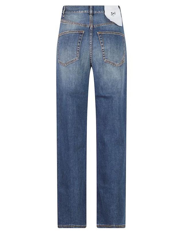 쓰리바이원 [해외직구] 26FW 3x1 데님 팬츠 MYLADY BALOON MARTIN DENIM 착용컷
