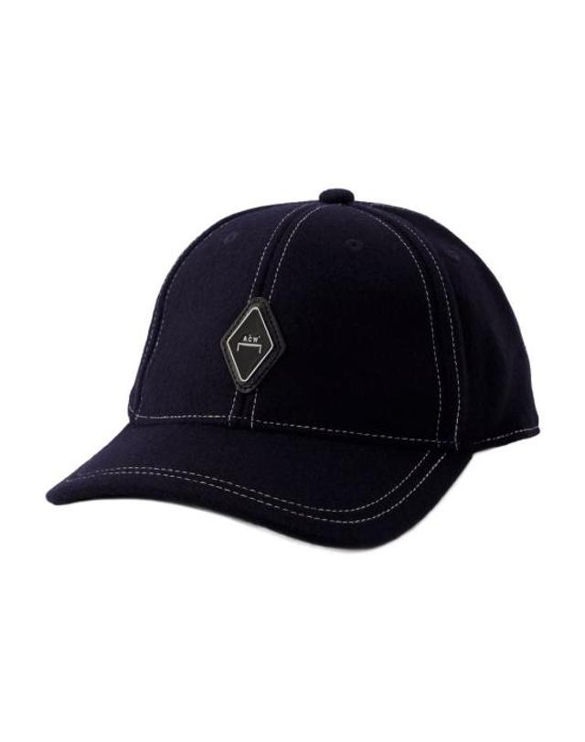 어콜드월 [해외직구] 23FW 어콜드월 볼캡 ACW020005 NAVY 착용컷